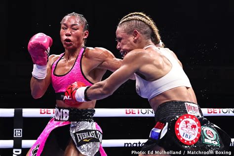 Boxer Alycia Baumgardner is Ready to Go Toe